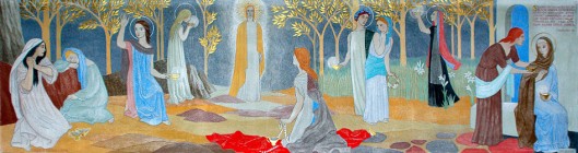 De tio jungfrurna, målninga av Tove Jansson